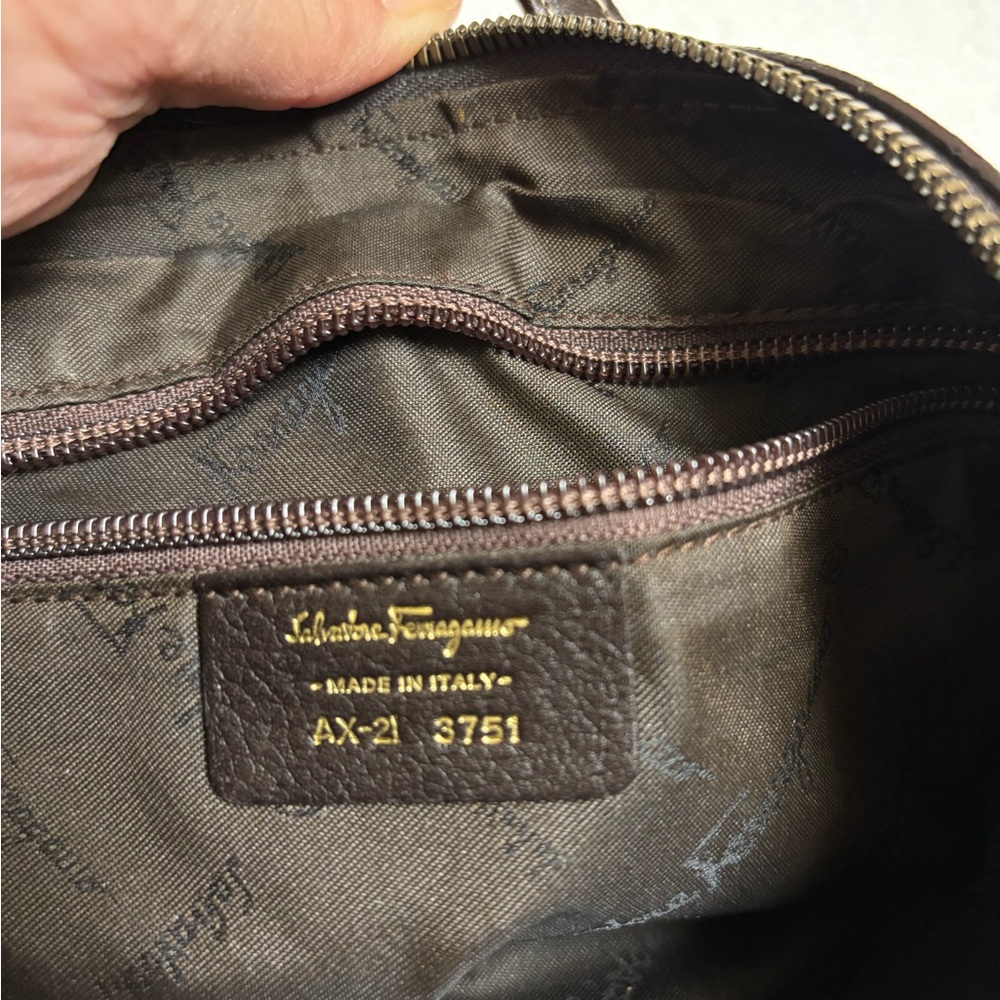 Salvatore Ferragamo Brown Leather Women’s purse